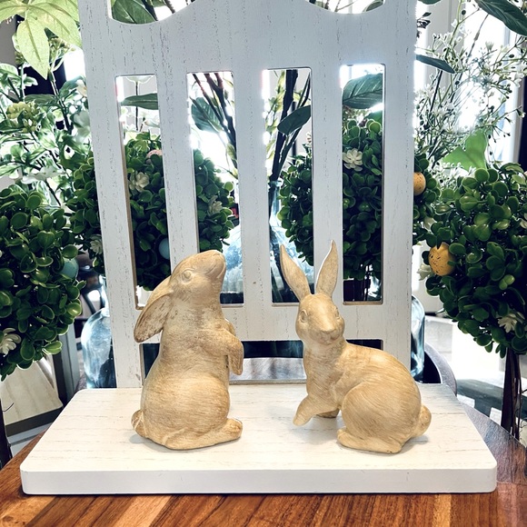 Target | Accents | Target Farmhouse Wooden Easter Bunnies | Poshmark